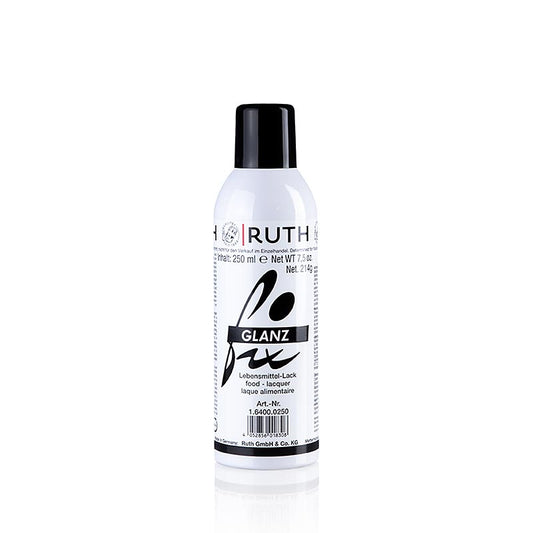 Livsmedelslack (Glanzfix Spray), Ruth, 250 ml