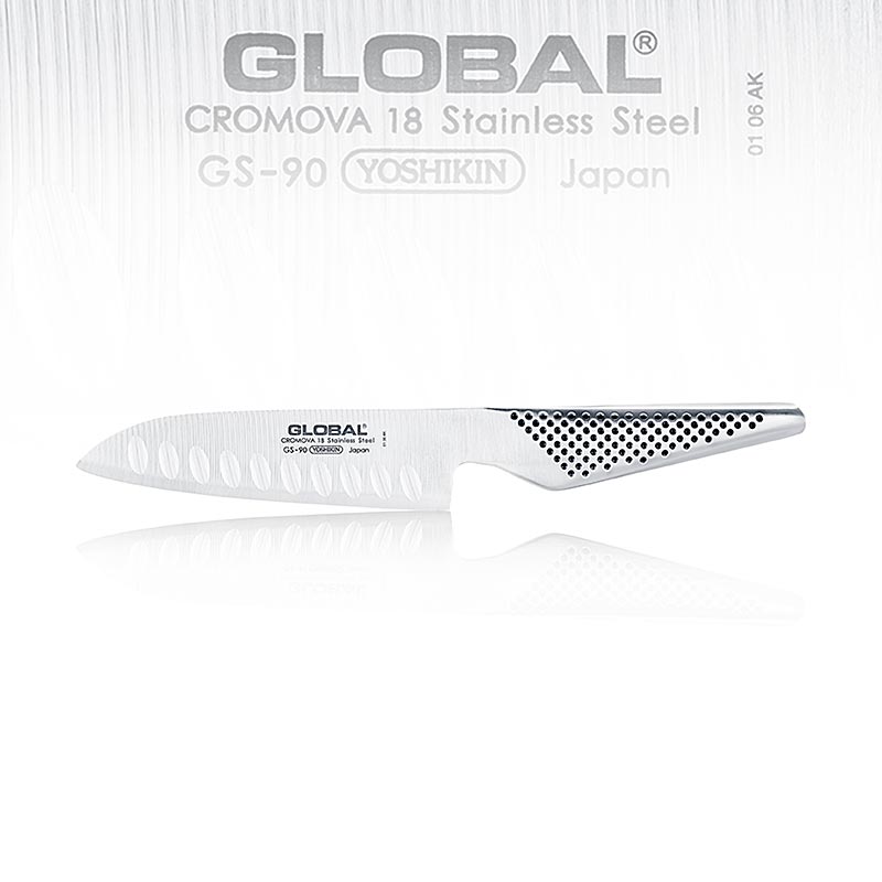 GS-90 Santoku-kniv, non-stick-blad för grönsaker, fisk, kött, 13 cm, 1 St