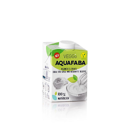 Aquafaba, vegansk äggvitesersättning av kikärtor, 500 ml