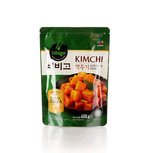 Rädisa, tärnad, inlagd, Bibigo, 450 g
