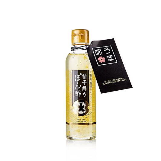 Crystal Ponzu-sås, klar sojasås med yuzu, Fundodai, Japan, 200 ml