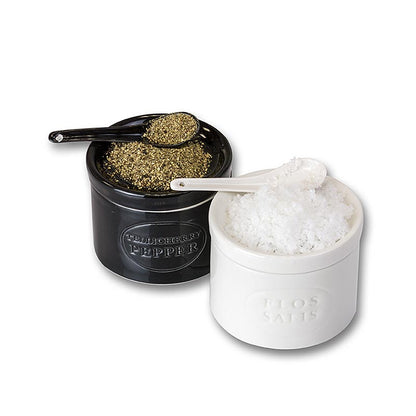 Keramikset, Marisol Flos Salis® 100 g & Tellicherrypeppar 70 g, 170 g, 2 tlg.