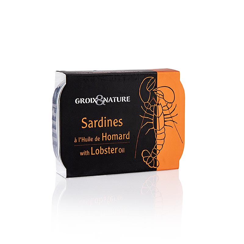 Sardiner i hummerolja, Groix & Nature, 115 g