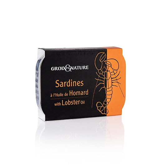 Sardiner i hummerolja, Groix & Nature, 115 g