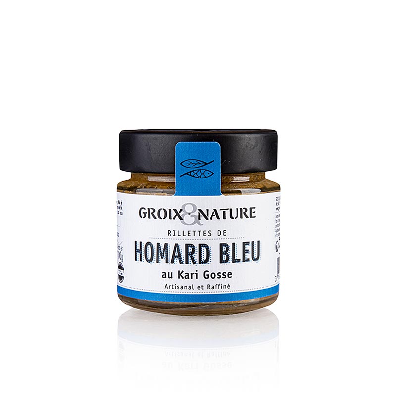 Hummerrillettes med Kari Gosse (bretonsk curry), Groix & Nature, 100 g