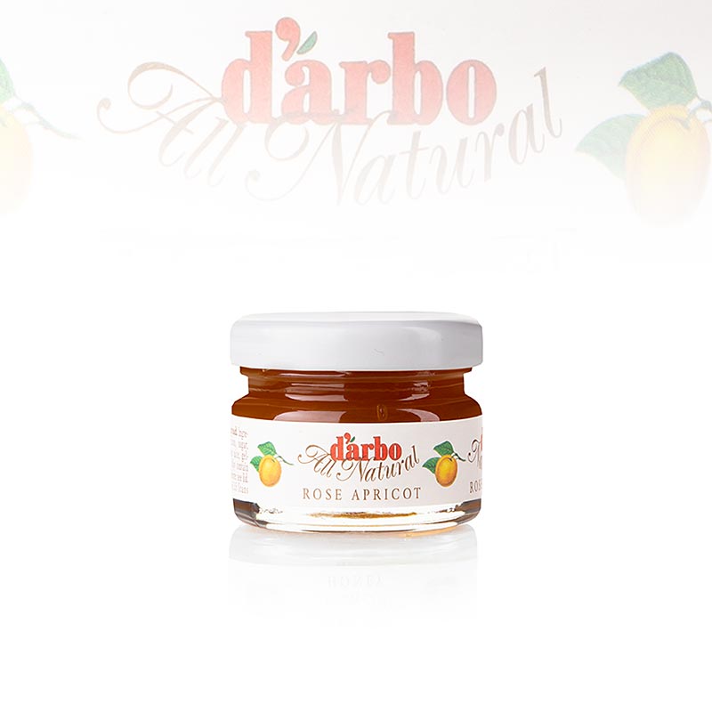 darbo – extra aprikosmarmelad, portionsburkar, 1,68 kg, 60 x 28 g