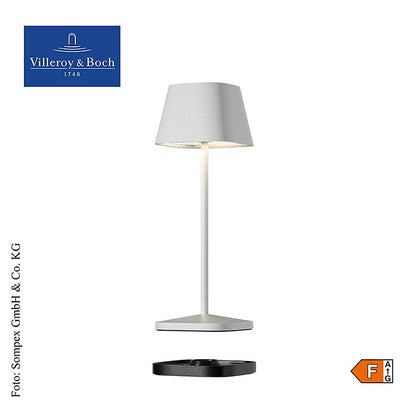 Bordslampa "Neapel MICRO", med batteri, 20x6,5x6,5 cm, 1 St