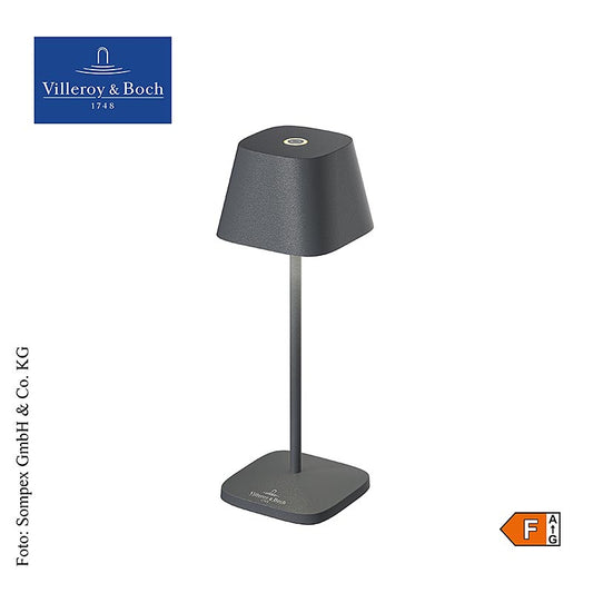 Bordslampa "Neapel MICRO RC", med batteri, 20x6,5x6,5 cm, 1 St