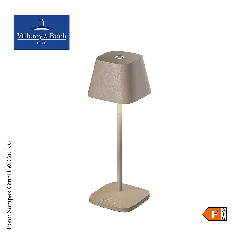 Bordslampa "Neapel MICRO", med batteri, 20x6,5x6,5 cm, 1 St