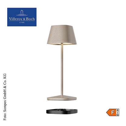 Bordslampa "Neapel MICRO", med batteri, 20x6,5x6,5 cm, 1 St