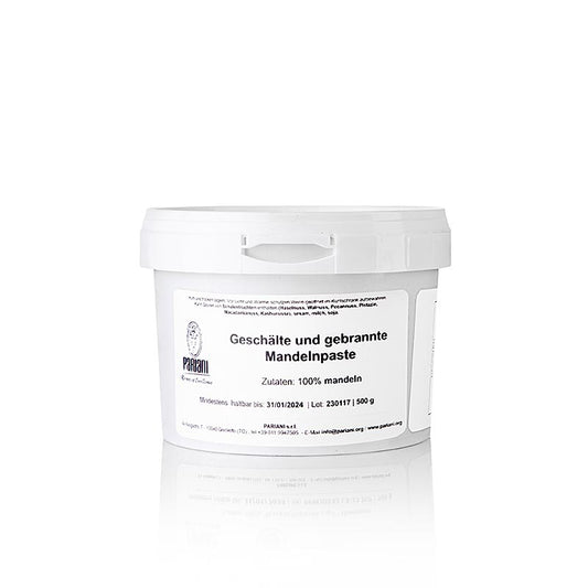 Mandelkräm, sicilianska mandlar, rostade, Pariani, 500 g