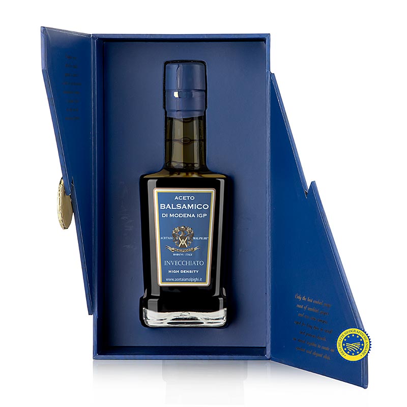 Aceto Balsamico di Modena DOP/g.g.A., 3 år, Invecchiato, Malpighi, 250 ml