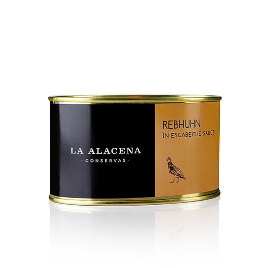 Perdiz en Escabeche – rapphöns, hel, La Alacena, 490 g