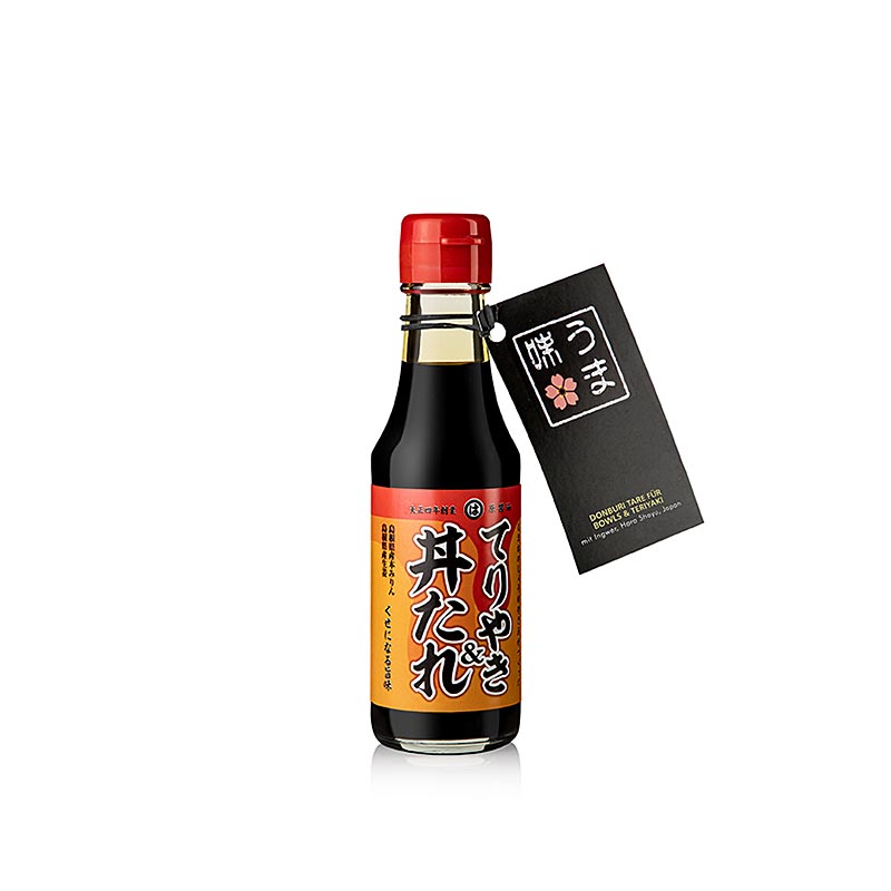 Unagi ål Tare & Teriyaki-sås, med ingefära, Hara Shoyu, Japan, 150 ml