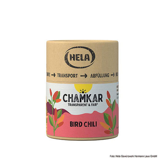 HELA Chamkar – Bird Chili (fågelögonchili), torkad, 25 g