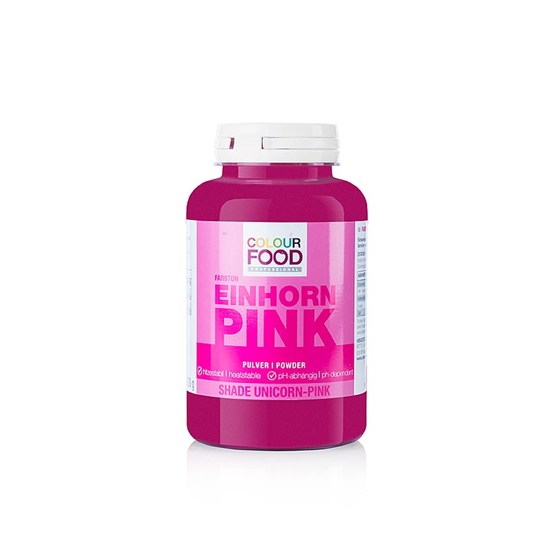 BColors livsmedelsfärg – Unicorn Pink, pulver, fett- och vattenlöslig, vegansk, 120 g