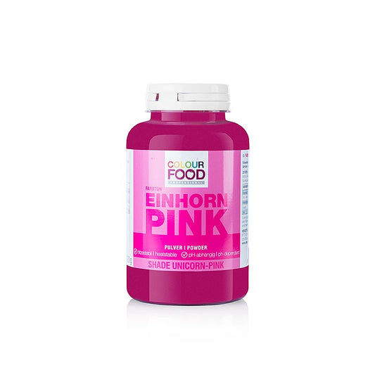BColors livsmedelsfärg – Unicorn Pink, pulver, fett- och vattenlöslig, vegansk, 120 g