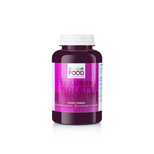 BColors livsmedelsfärg – Druvviolett, pulver, fett- och vattenlöslig, vegansk, 1