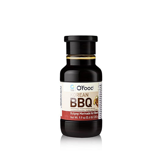 Koreansk BBQ Bulgogi-marinad för nötkött, O`FOOD, 280 g