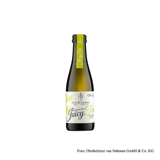 van Nahmen - Sparkling Juicy Tea - Verbena - Jasminte - Riesling, ekologisk, 200 ml