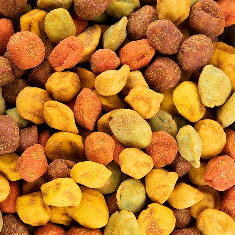Jordnötter Fire Mix (Chili / Chili-Lemon / Szechuan / Wasabi / Kimchi) Barsnack, 1 kg