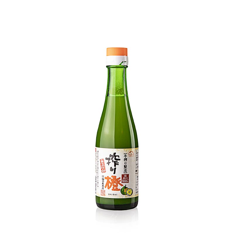 Daidai-juice (bitter apelsin), 100 % citrusfruktjuice, 200 ml