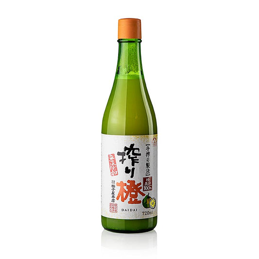 Daidai-juice (bitter apelsin), 100 % citrusfruktjuice, 720 ml