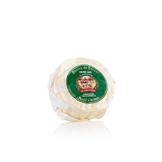 Saltat smör "Beurre de Baratte Moule Main" Demisel, Le Gaslonde, Frankrike, 125 g