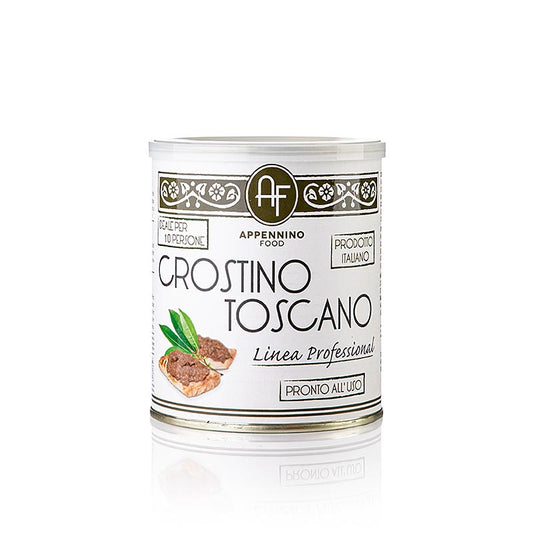 Crostino Toscano – paté av kycklinglever, Appennino, 800 g