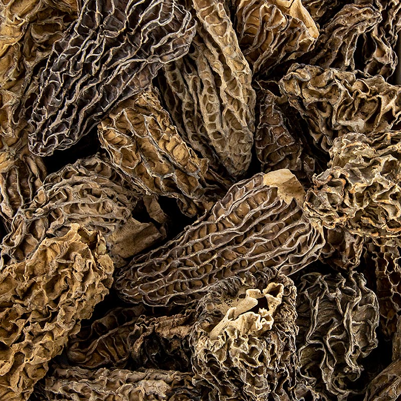 Spetsmorellhuvuden, jumbo, torkade, 400 g