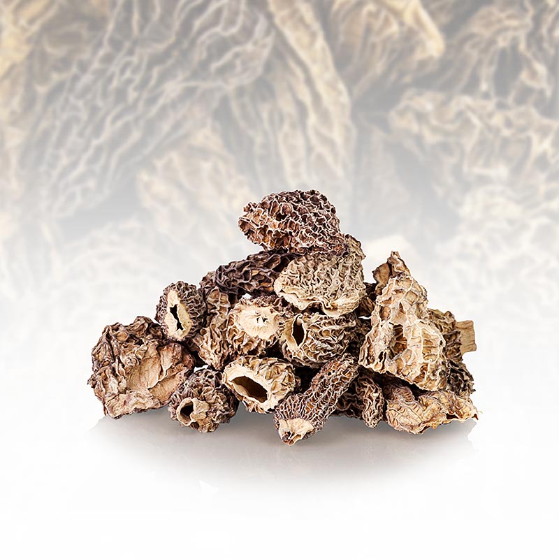 Spetsmorellhuvuden, jumbo, torkade, 400 g