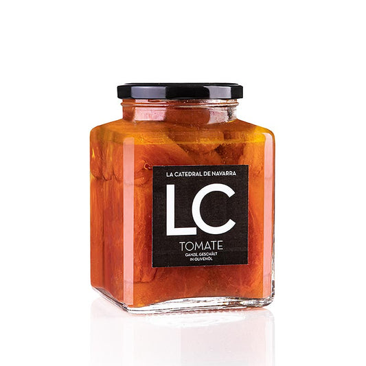 Tomate entero pelado – hela skalade tomater i olivolja, LC, 975 g