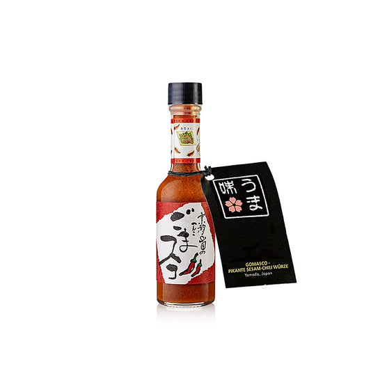 Gomasco – kryddig sesam-chili-krydda, Yamada, Japan, 65 ml