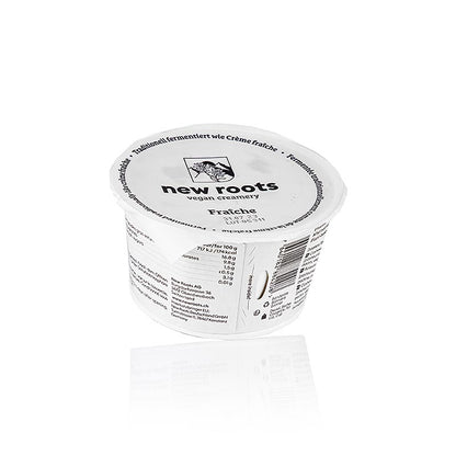 vegansk crème fraîche, cashewbas, new roots, ekologisk, 180 g