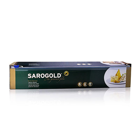 SAROGOLD Gourmet-folie, 45 cm, vikbar förpackning (matfolie), 300 m, 1 st