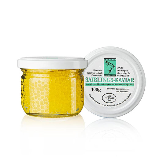 Saiblings Kaviar, Forellenwirtschaft Grevenhof (säsongsprodukt), 100 g