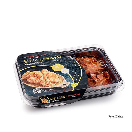 Tasty Bites "Bonito & Takoyaki", risbas för fritering, Didess, 120 g, 105 st