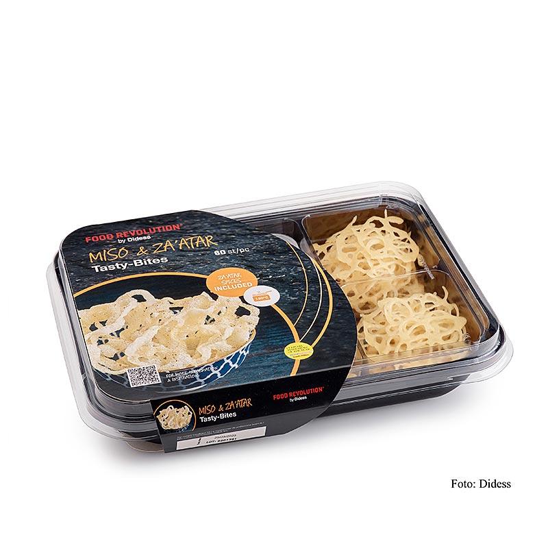 Tasty Bites "Miso & Za´atar", risbas för fritering, Didess, 170 g, 60 st