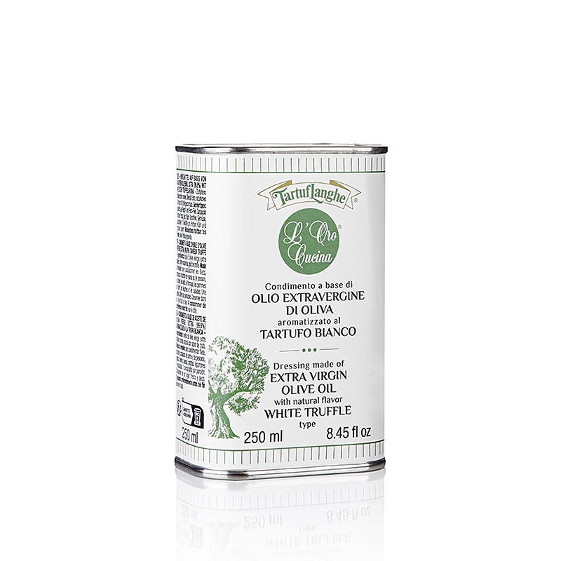 TARTUFLANGHE Extra jungfruolja smaksatt med vit tryffel, 250 ml