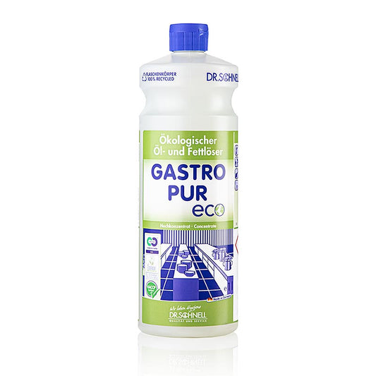 Dr. Schnell olje- och fettlösare + golvrengöringsmedel Gastro Pur Eco, ekologisk, 1 l