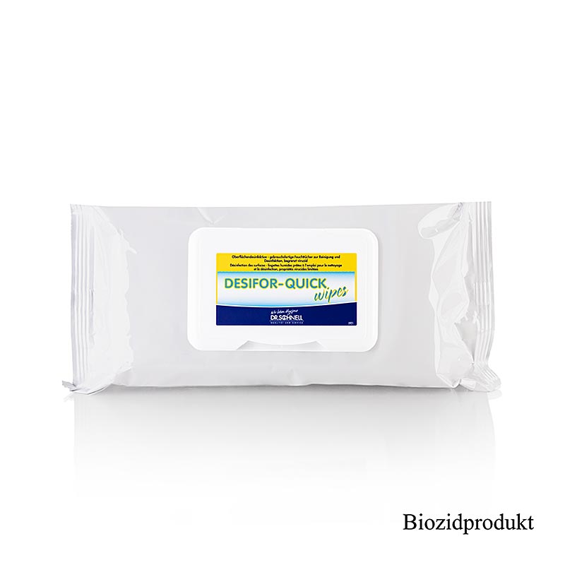 Dr. Schnell – Ytdesinfektion Desifor Quick Wipe desinfektionsservetter, 80 st