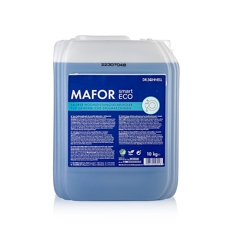 Dr. Schnell – Diskmaskinens sköljmedel Mafor Smart Eco, koncentrat, 10 kg