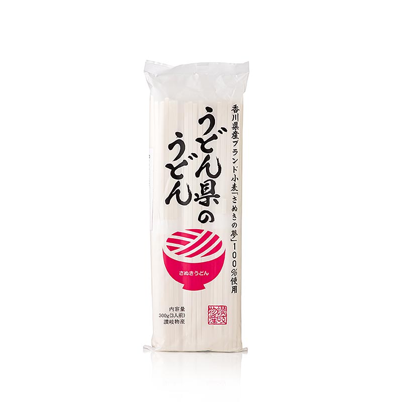 Premium udonnudlar – Udonken no Udon, Sanuki, Japan, 300 g