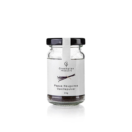 Vaniljpulver (malen vanilj) Papua Nya Guinea, Greenplan, 35 g
