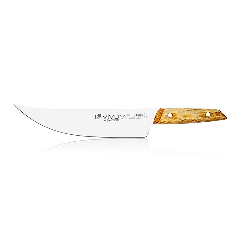 VIVUM BBQ-kniv "Asador", köttkniv, med trähandtag, 22 cm, DICK, 1 st