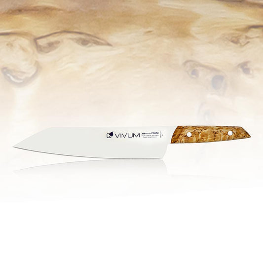 VIVUM kockkniv, 21 cm, med trähandtag, 26 cm, DICK, 1 st