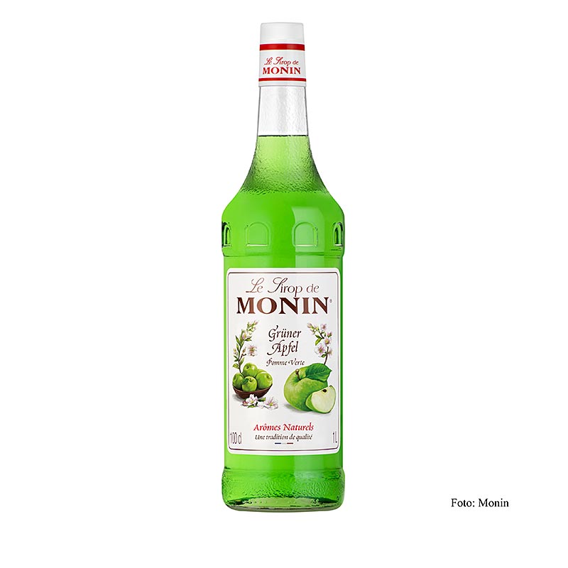 Monin Grön äppelsirap, 1 l