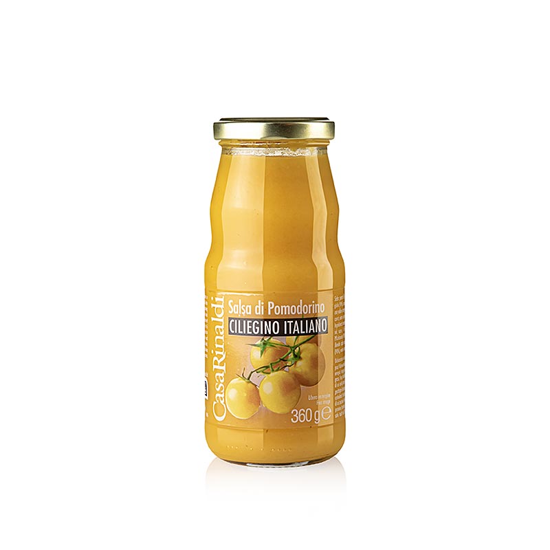 Tomatsås av gula körsbärstomater, Casa Rinaldi, 360 g