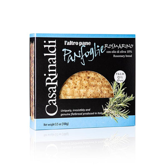 Panfoglie Rosmarino, krispigt bakverk med rosmarin, Casa Rinaldi, 100 g