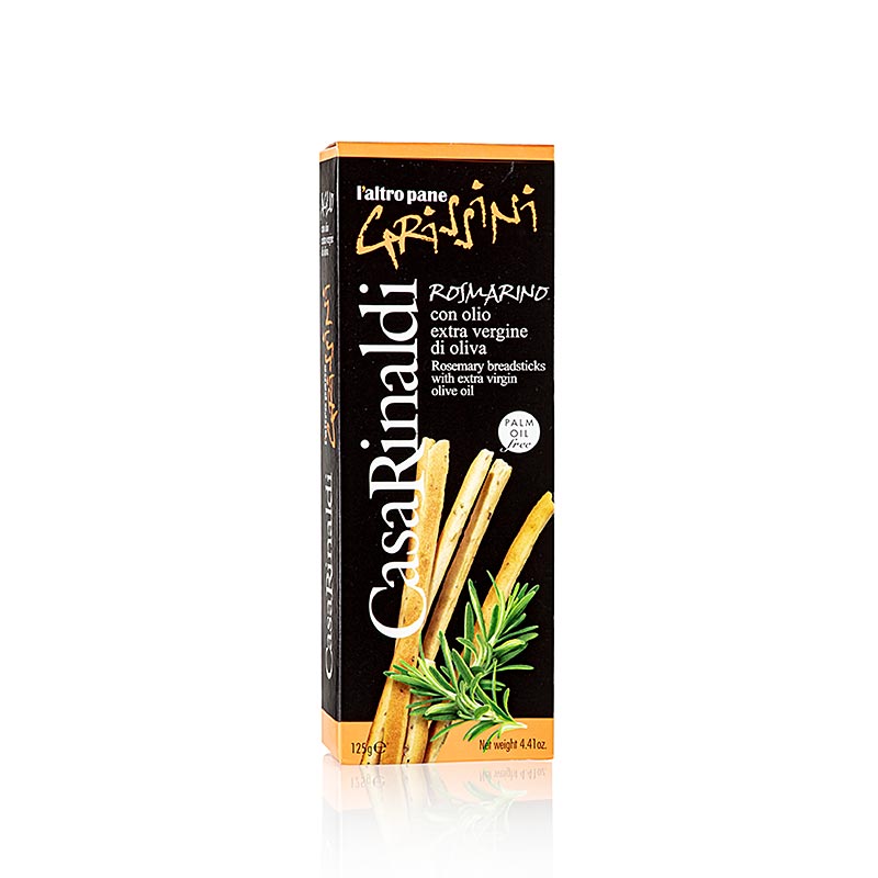 Grissini, knapriga bakverk med rosmarin, 125 g, Casa Rinaldi, 125 g